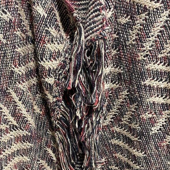 Lucky Brand Multicolor Boho Fringe Cardigan | Size Small - Picture 6 of 11